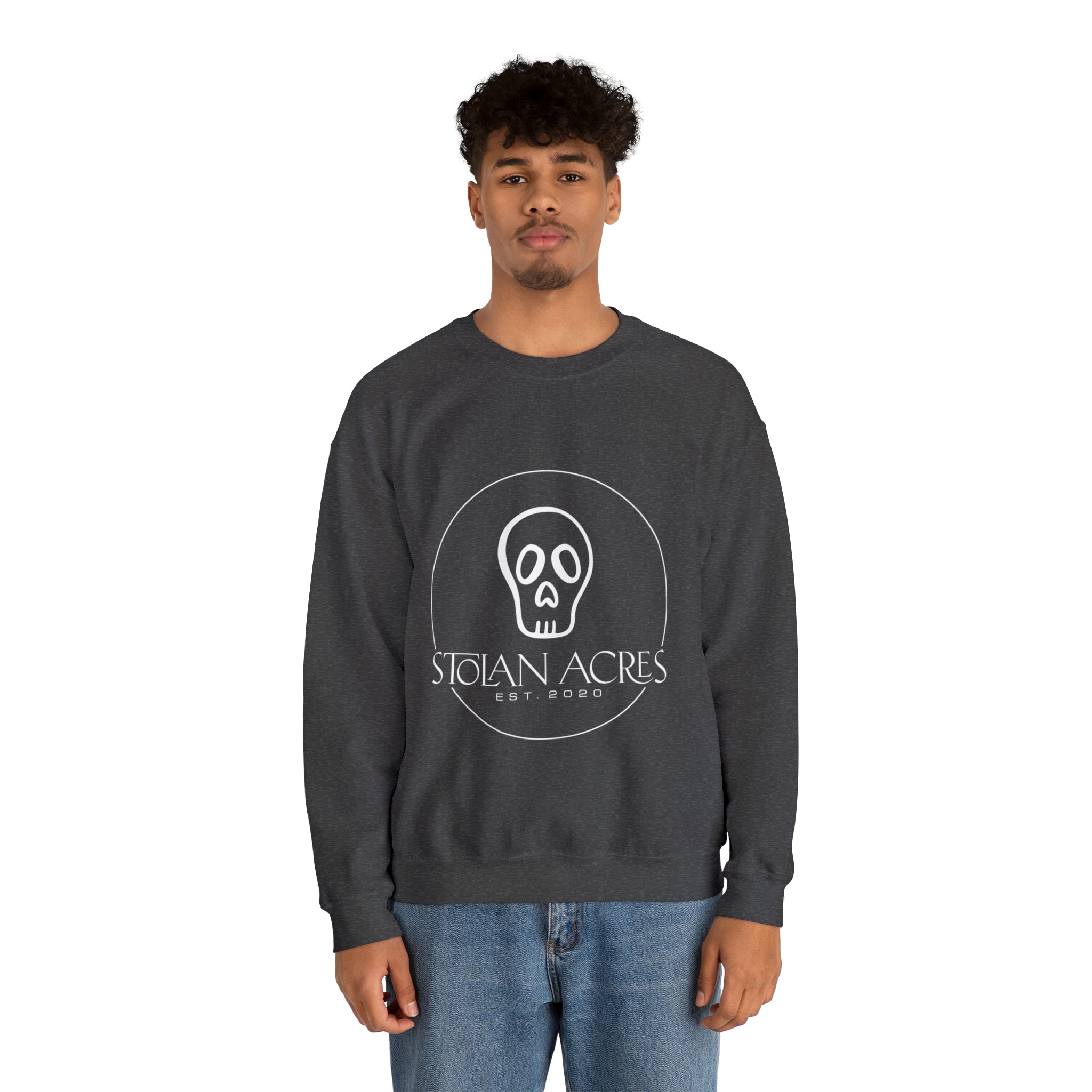 Stolan Acres Skull Crewneck Sweatshirt