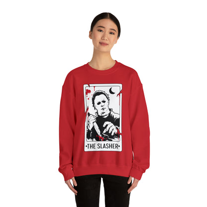 The Slasher Tarot Card Crewneck Sweatshirt