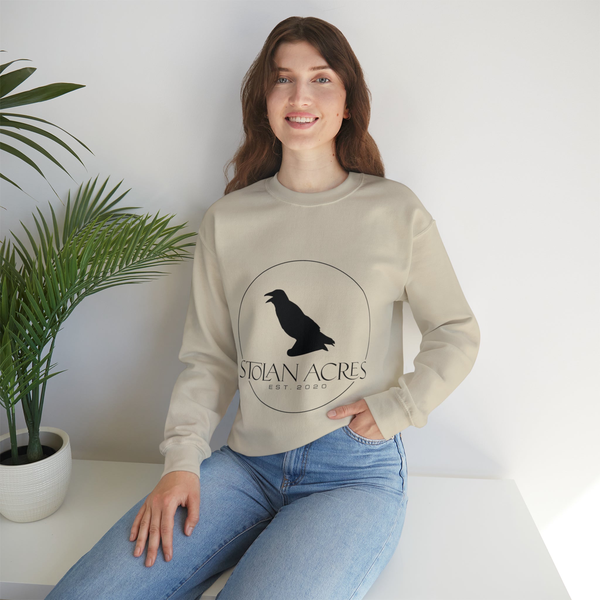 Stolan Acres Raven Crewneck Sweatshirt