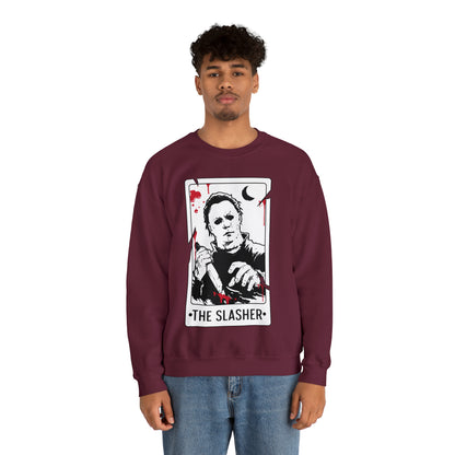 The Slasher Tarot Card Crewneck Sweatshirt