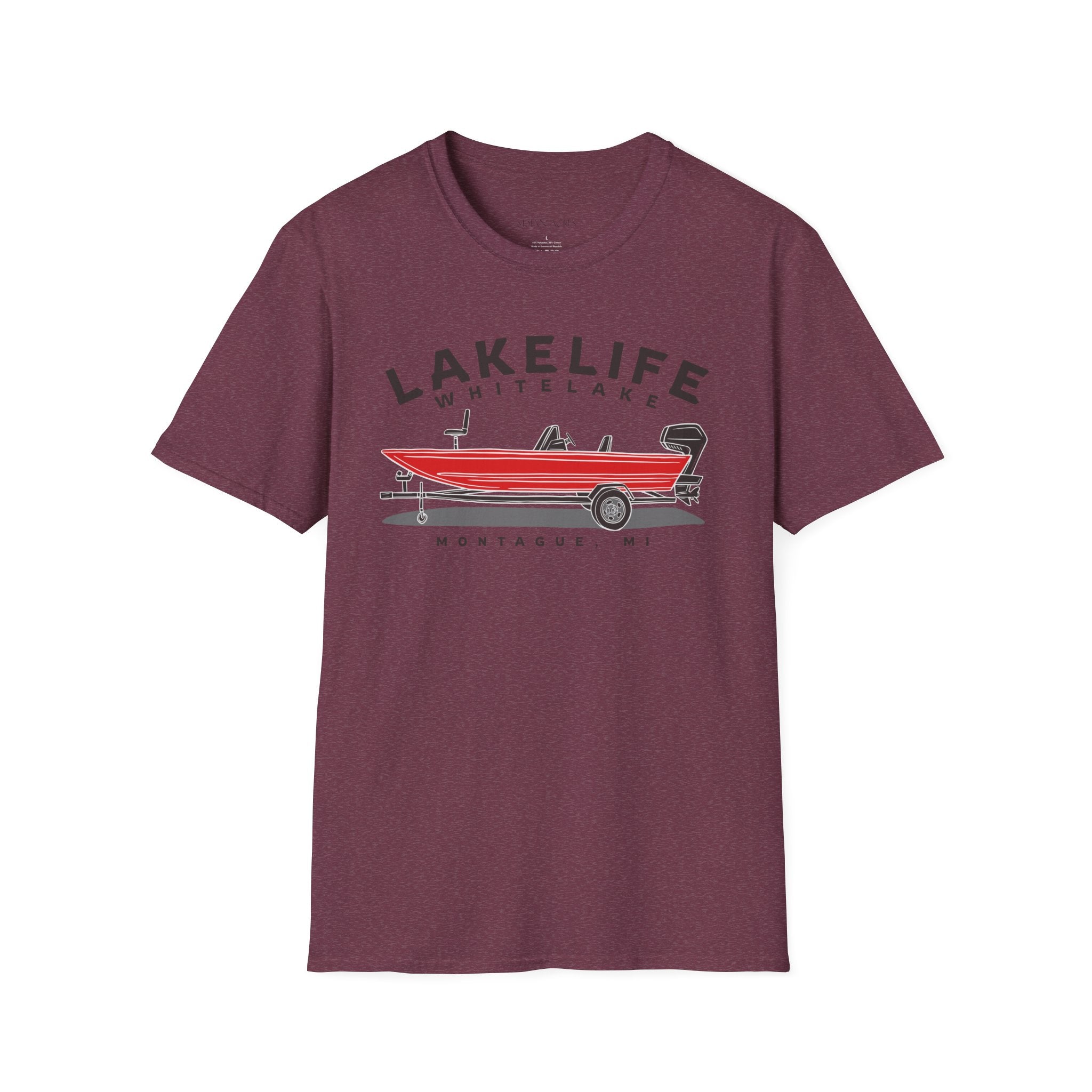 White Lake Fishing | Unisex Softstyle T-Shirt