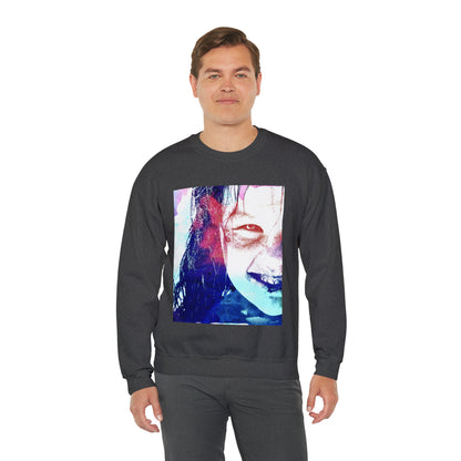 Exorcist Crewneck Sweatshirt (Pink and Navy Variant)