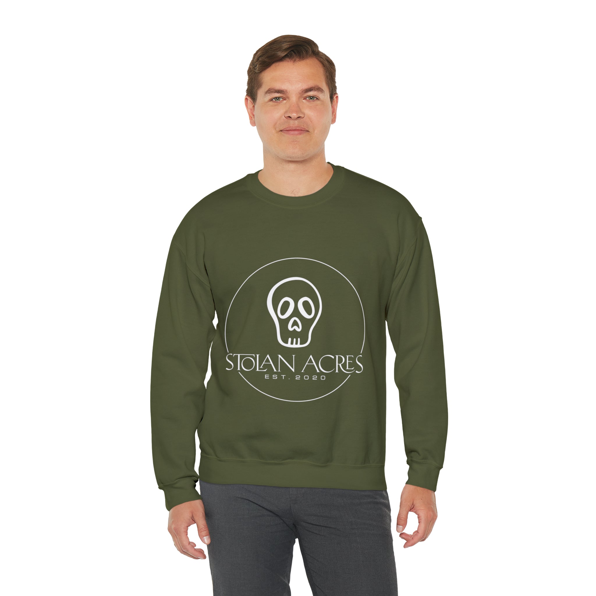 Stolan Acres Skull Crewneck Sweatshirt