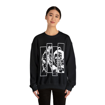 Horror Movie Friends Crewneck Sweatshirt