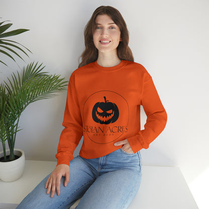 Stolan Acres Jack-O-Lantern Crewneck Sweatshirt