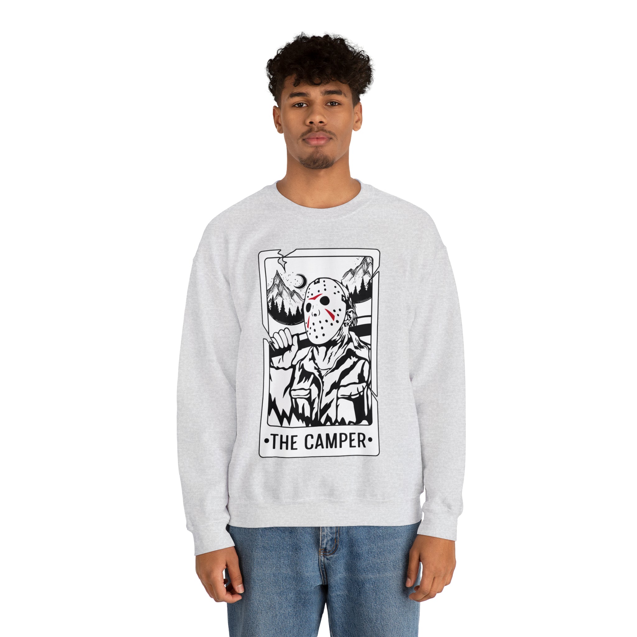 The Camper Tarot Card Crewneck Sweatshirt
