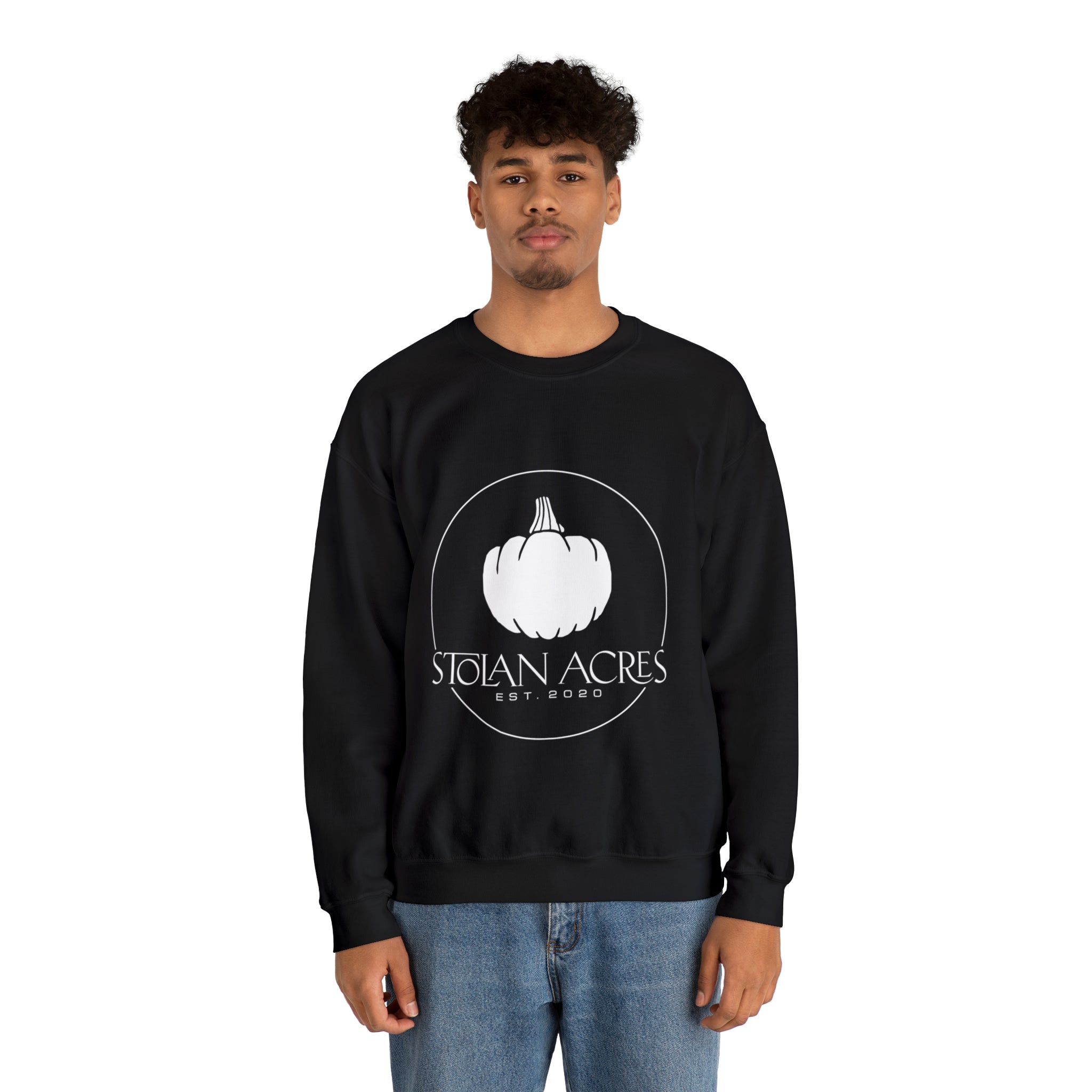 Stolan Acres Pumpkin Crewneck Sweatshirt