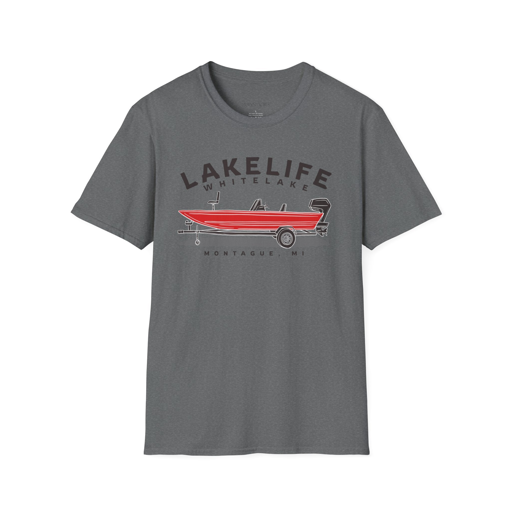 White Lake Fishing | Unisex Softstyle T-Shirt