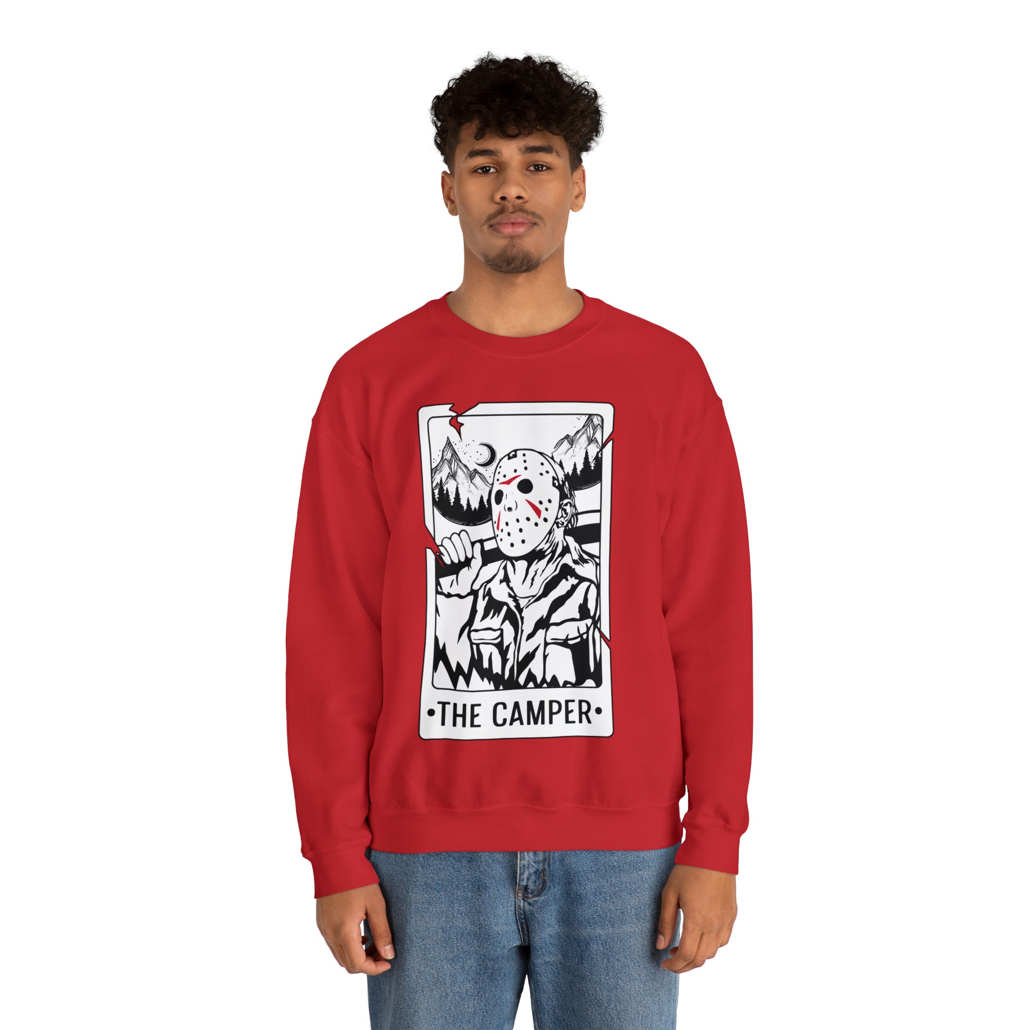 The Camper Tarot Card Crewneck Sweatshirt