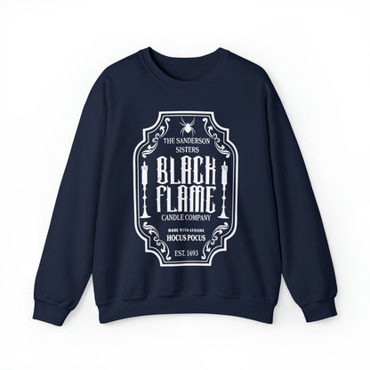 Sanderson Sisters Black Flame Candle Co Crewneck Sweatshirt