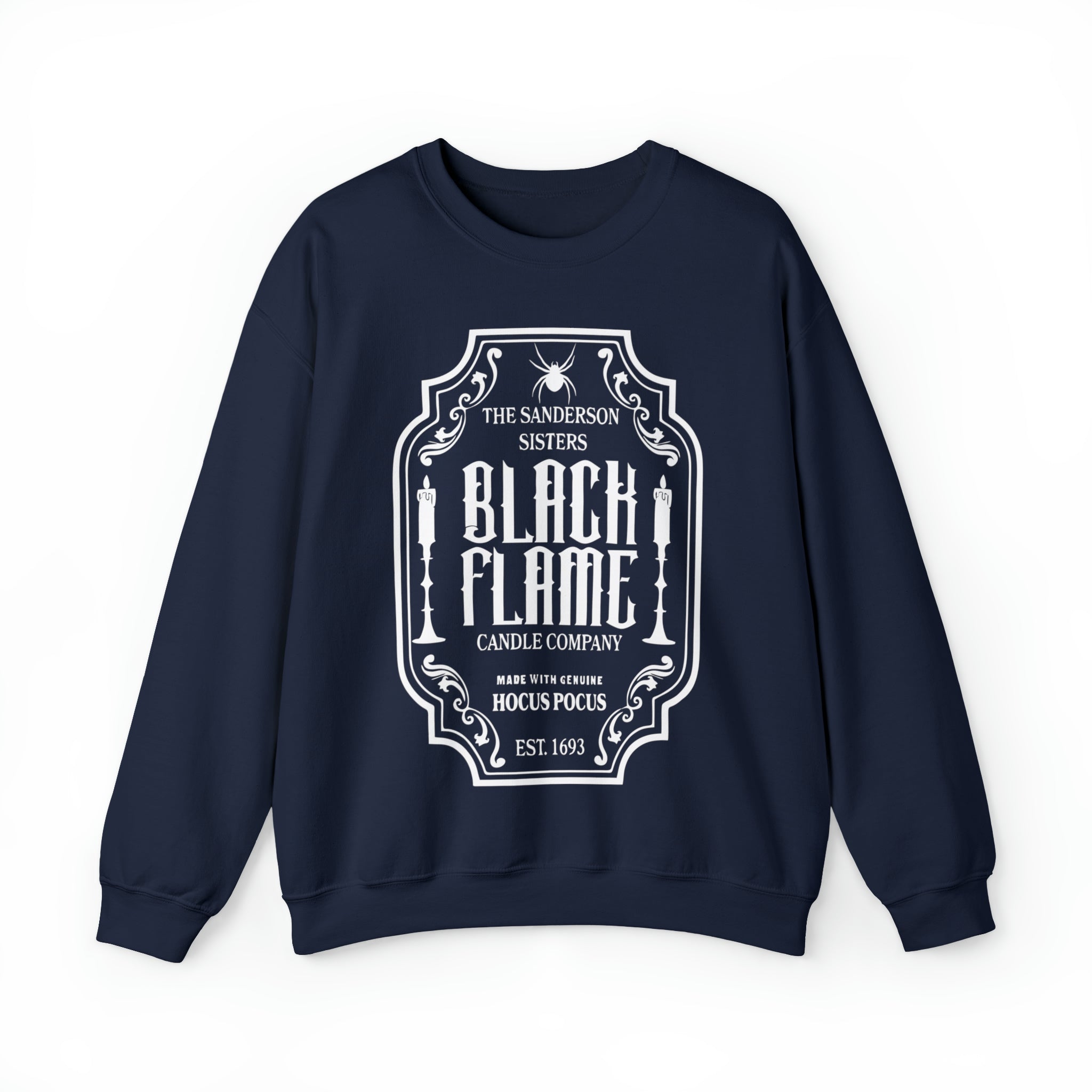 Sanderson Sisters Black Flame Candle Co Crewneck Sweatshirt