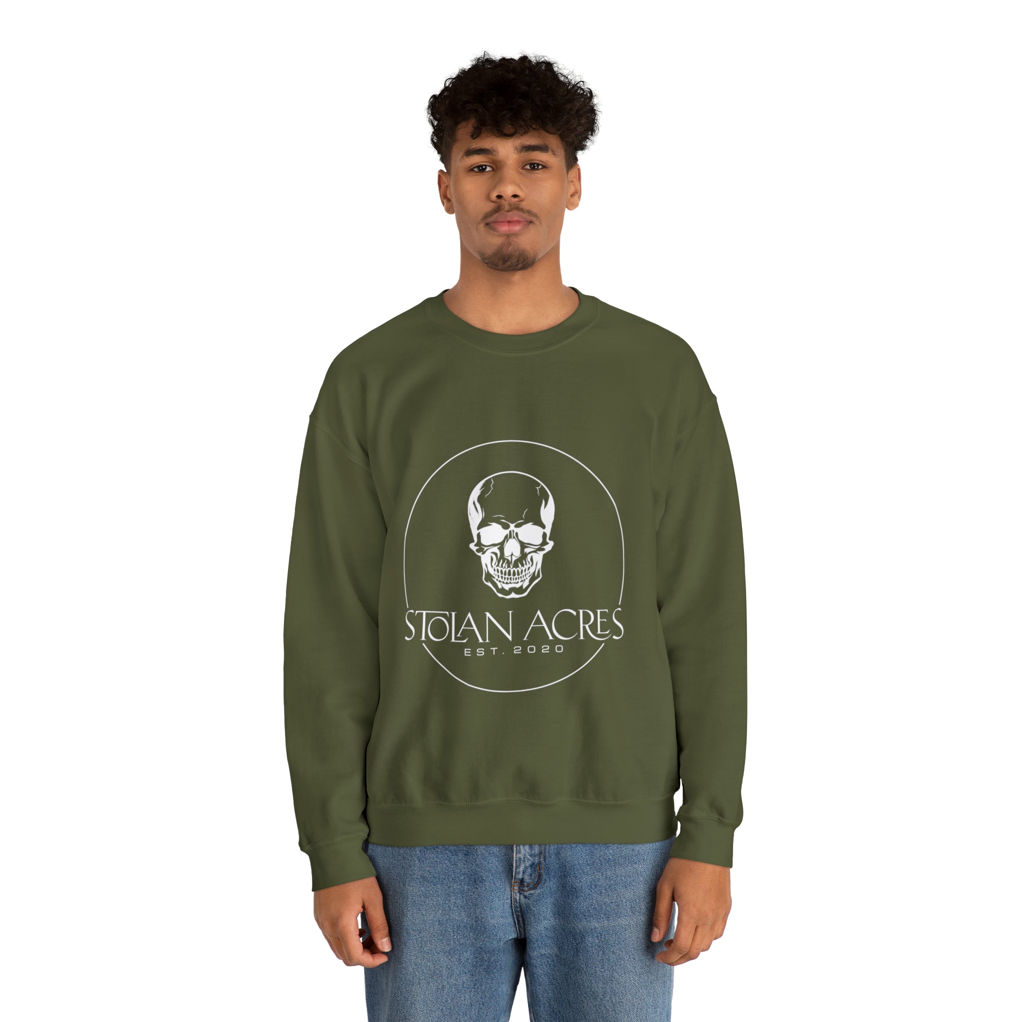 Stolan Acres Skull Crewneck Sweatshirt