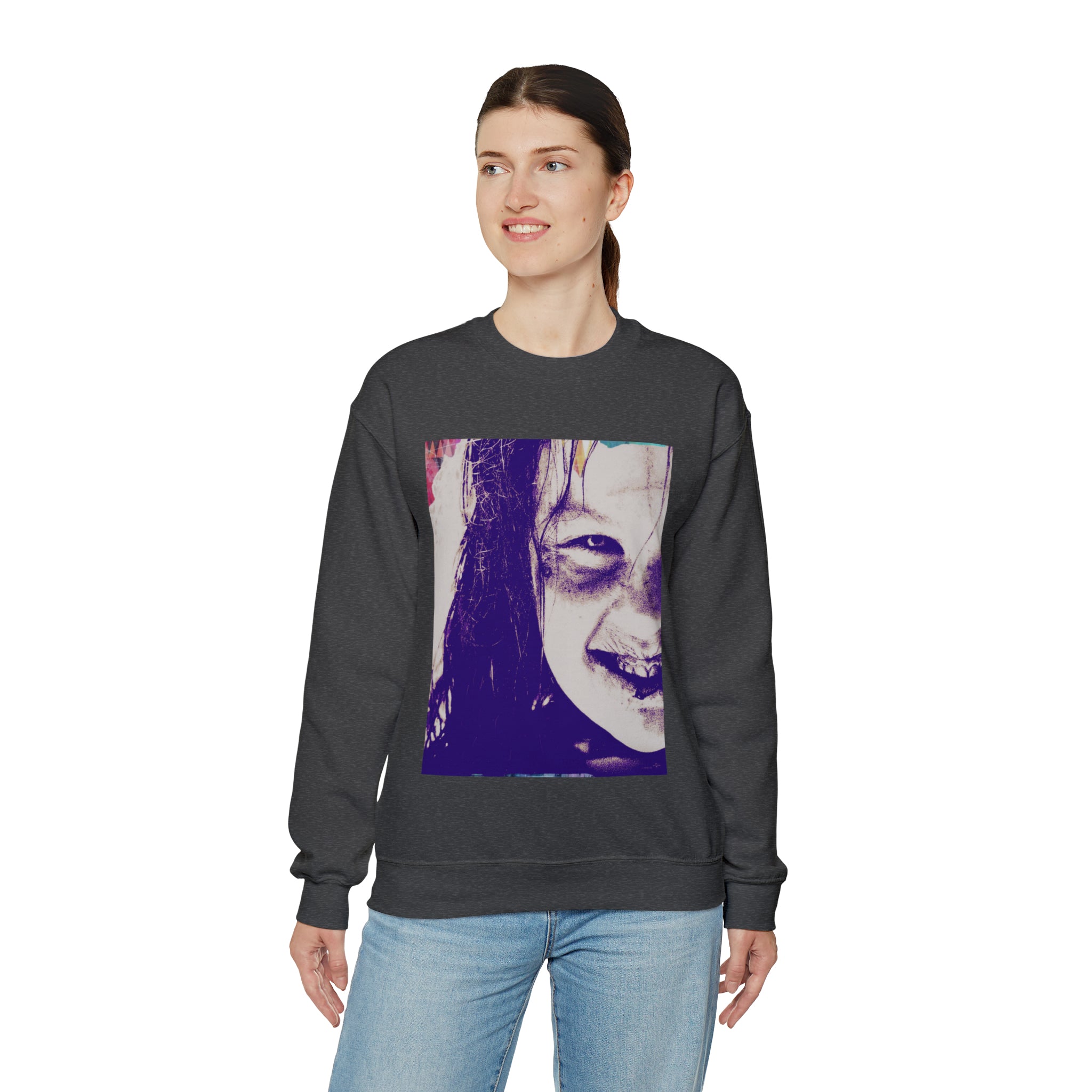 Exorcist Crewneck Sweatshirt (Purple Variant)