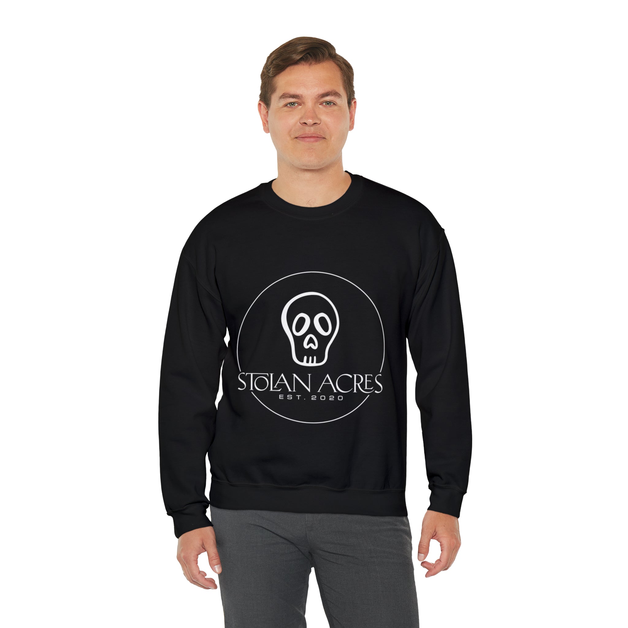 Stolan Acres Skull Crewneck Sweatshirt