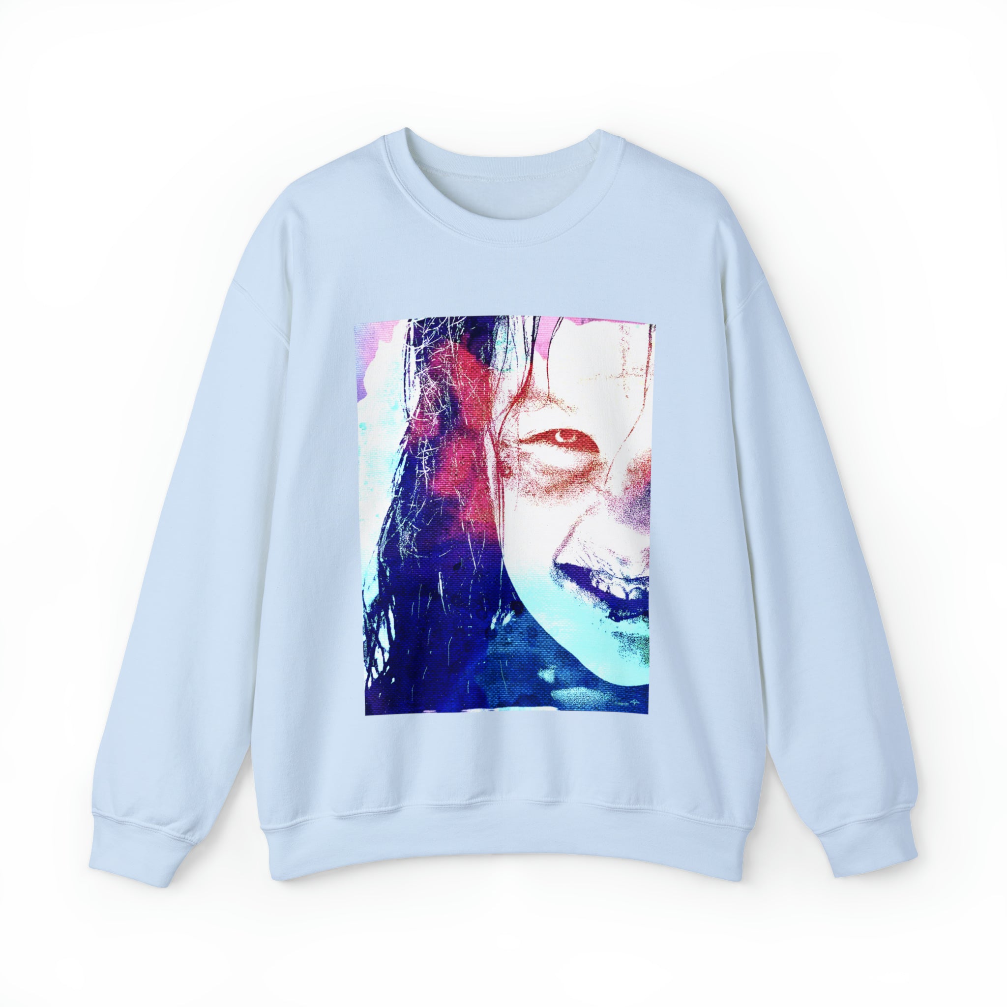 Exorcist Crewneck Sweatshirt (Pink and Navy Variant)