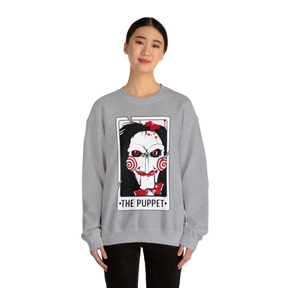 The Puppet Tarot Card Crewneck Sweatshirt
