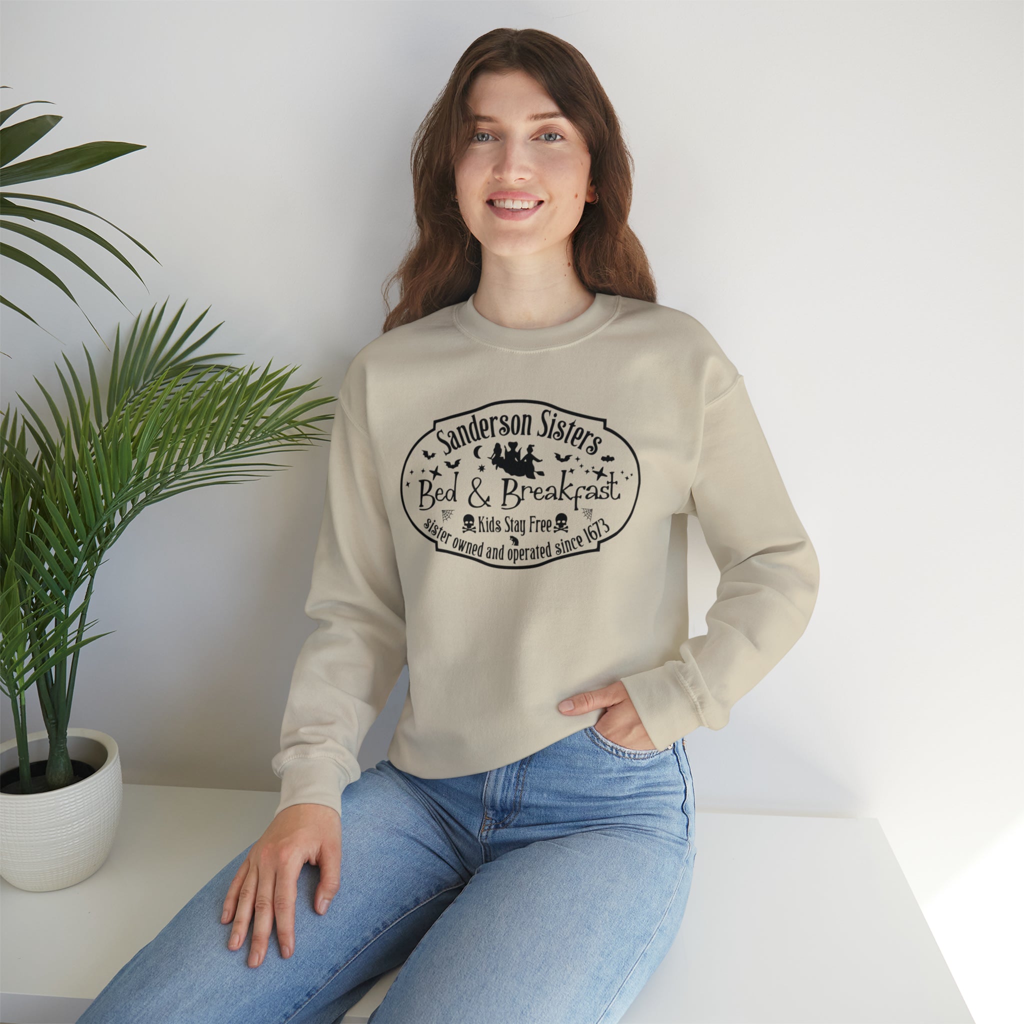 Sanderson Sisters Bed & Breakfast Crewneck Sweatshirt