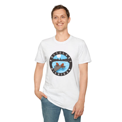 White Lake Dock | Unisex Softstyle T-Shirt