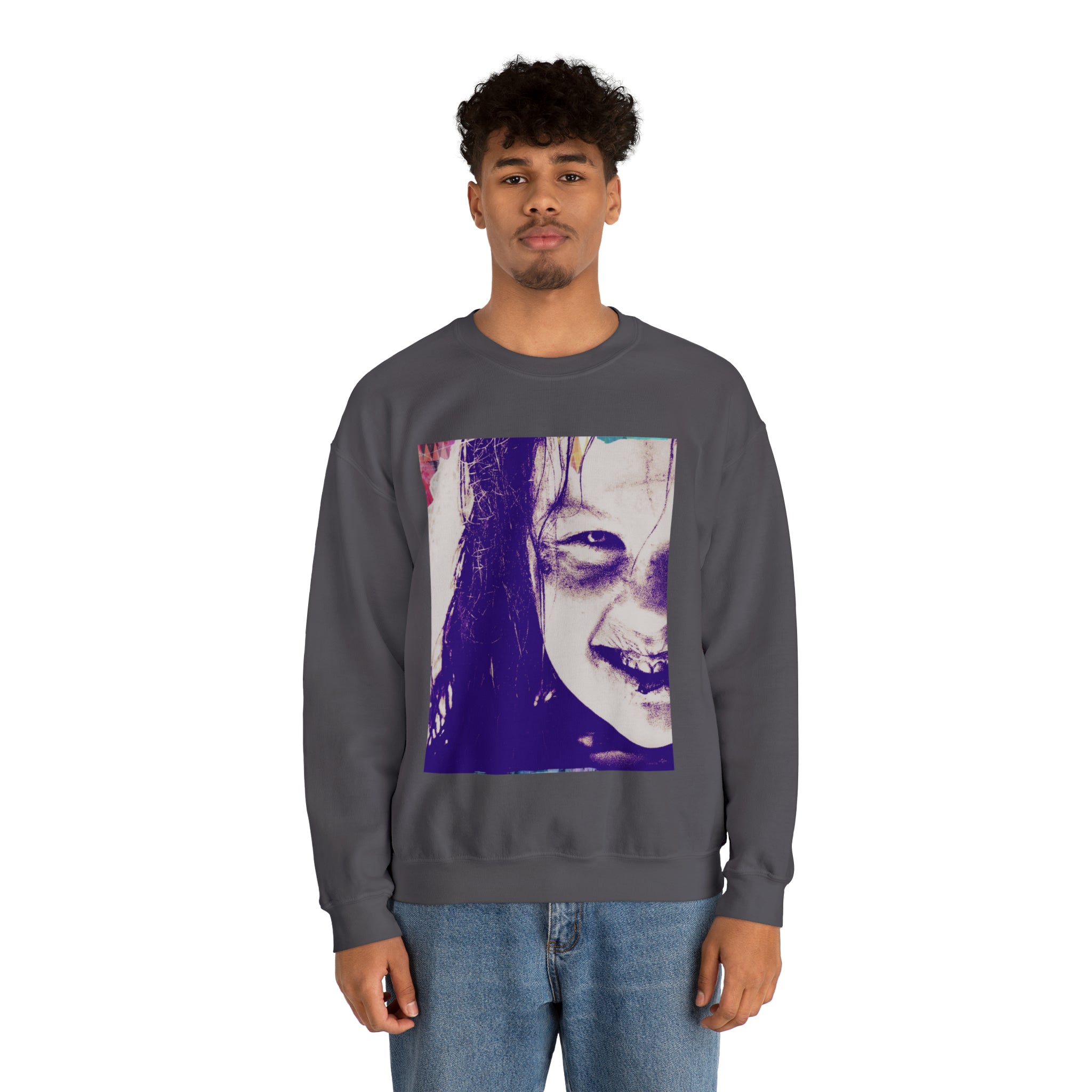 Exorcist Crewneck Sweatshirt (Purple Variant)