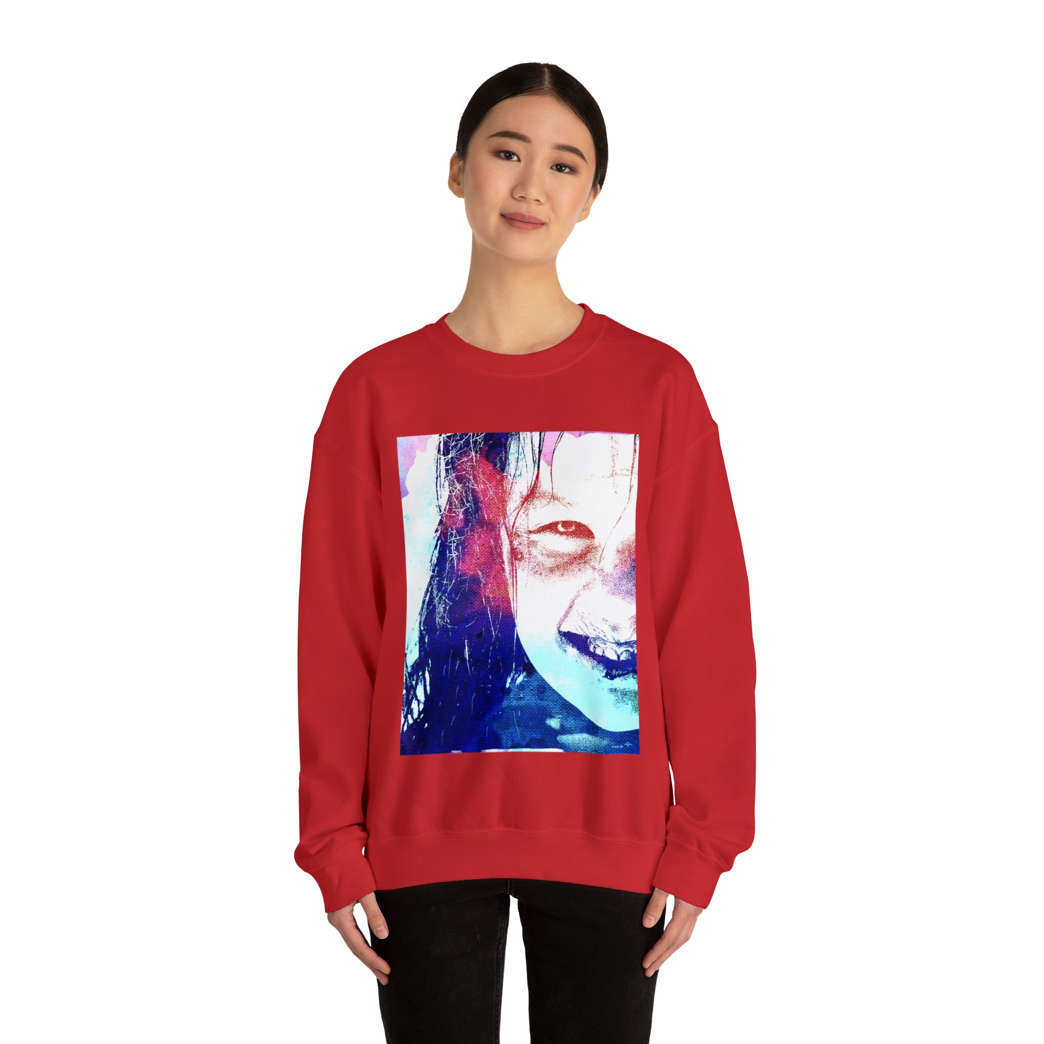 Exorcist Crewneck Sweatshirt (Pink and Navy Variant)