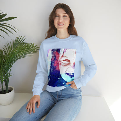 Exorcist Crewneck Sweatshirt (Pink and Navy Variant)