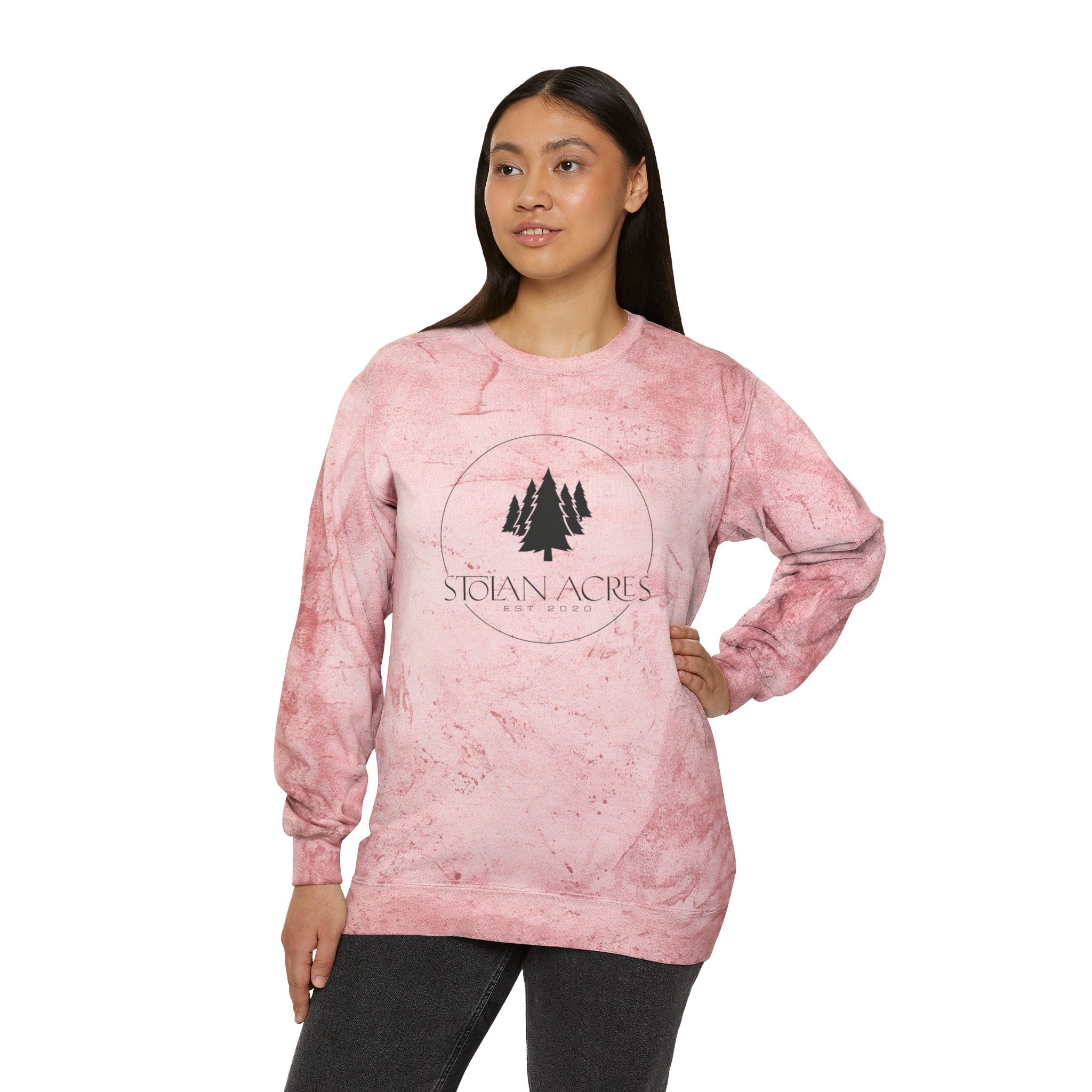 Stolan Acres |  Color Blast Crewneck Sweatshirt
