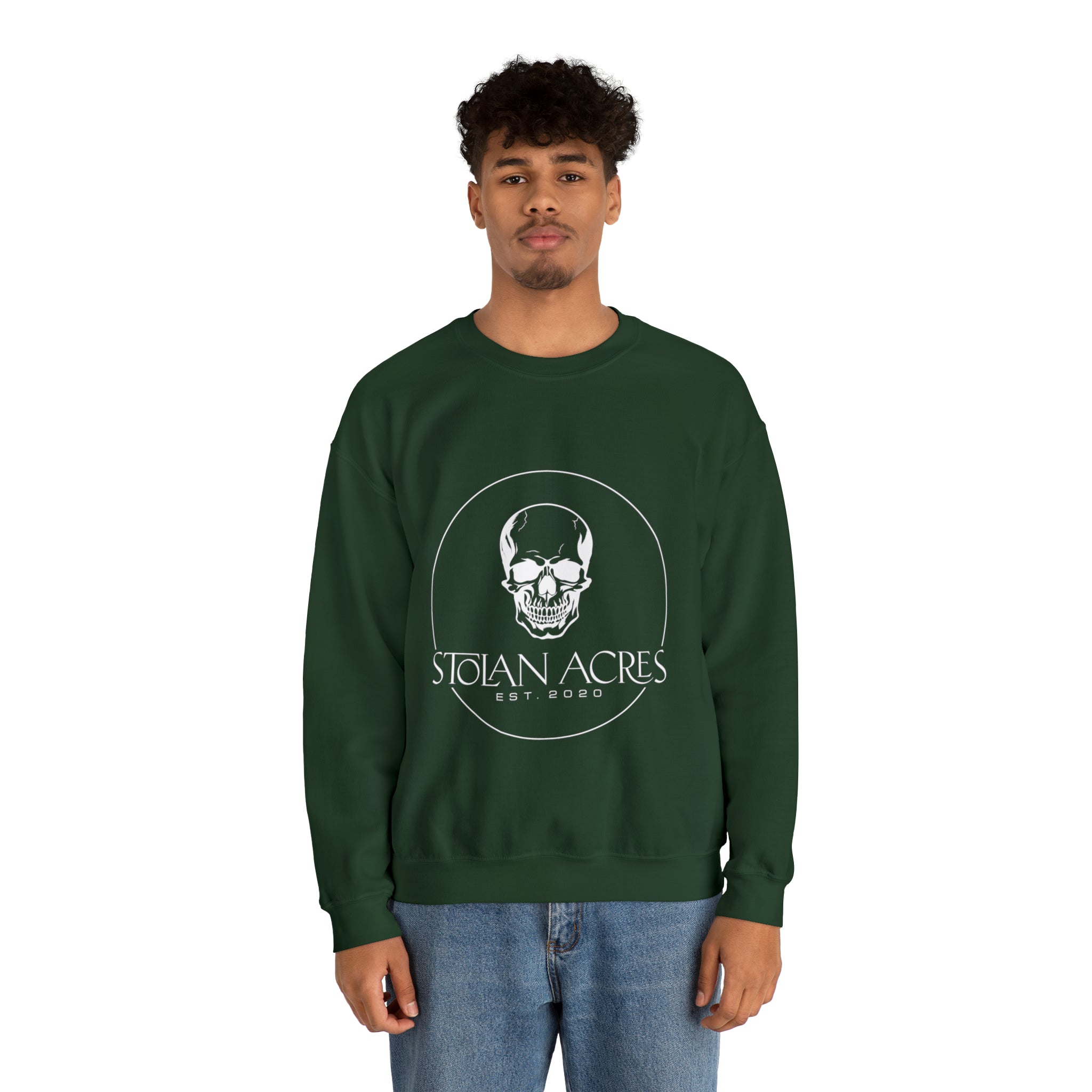 Stolan Acres Skull Crewneck Sweatshirt