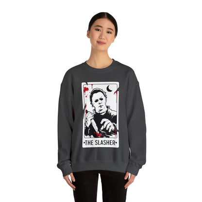 The Slasher Tarot Card Crewneck Sweatshirt
