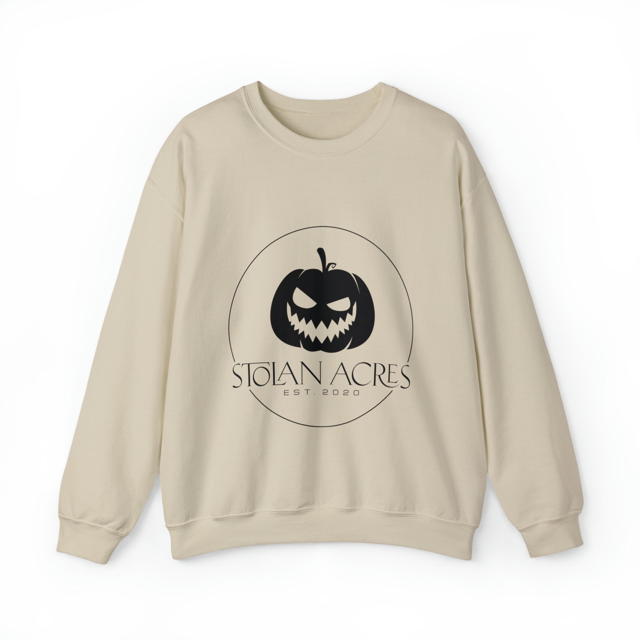 Stolan Acres Jack-O-Lantern Crewneck Sweatshirt