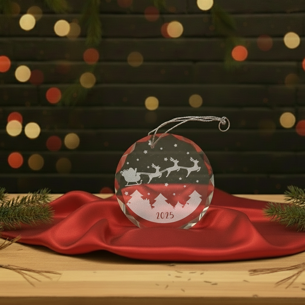Holiday Sleigh ornament preview