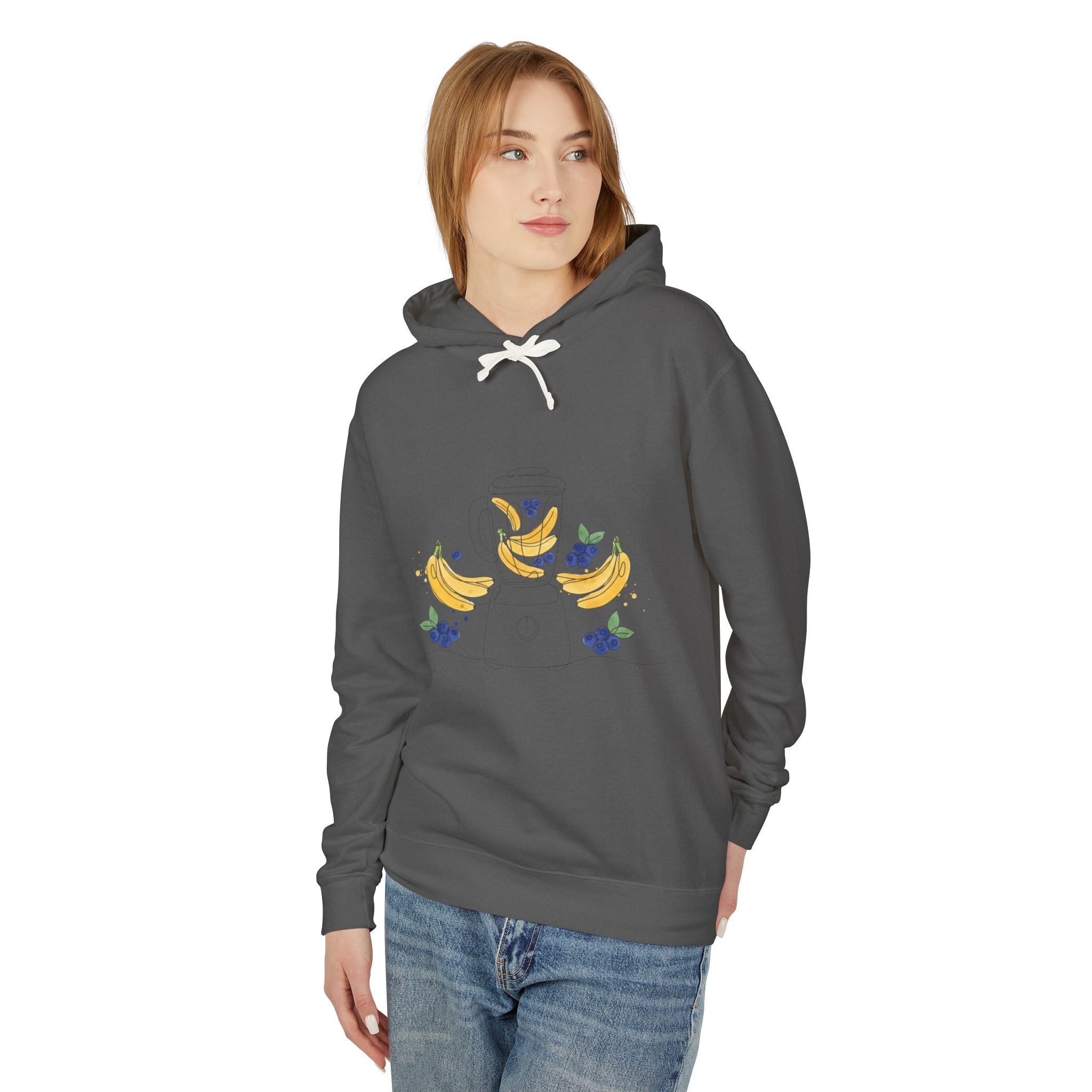 Blueberry Banana Smoothie | Lightweight Cozy Hood