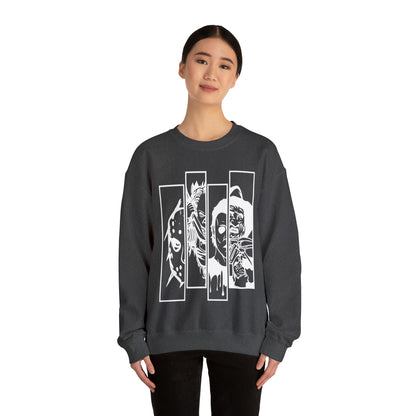 Horror Movie Friends Crewneck Sweatshirt