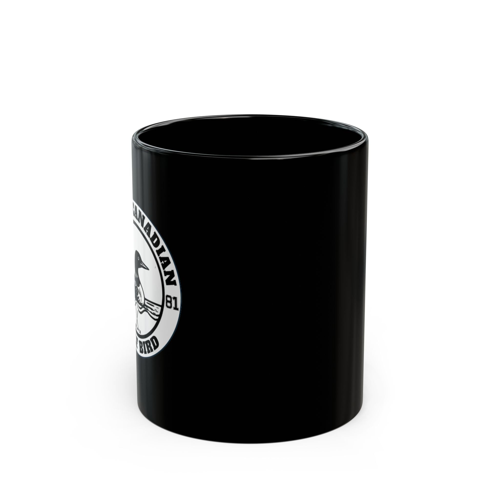 Wolf Bird Graphic Mug | Dry Humor 11oz Coffee Mug