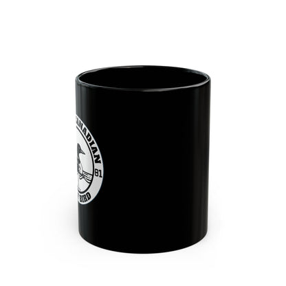 Wolf Bird Graphic Mug | Dry Humor 11oz Coffee Mug