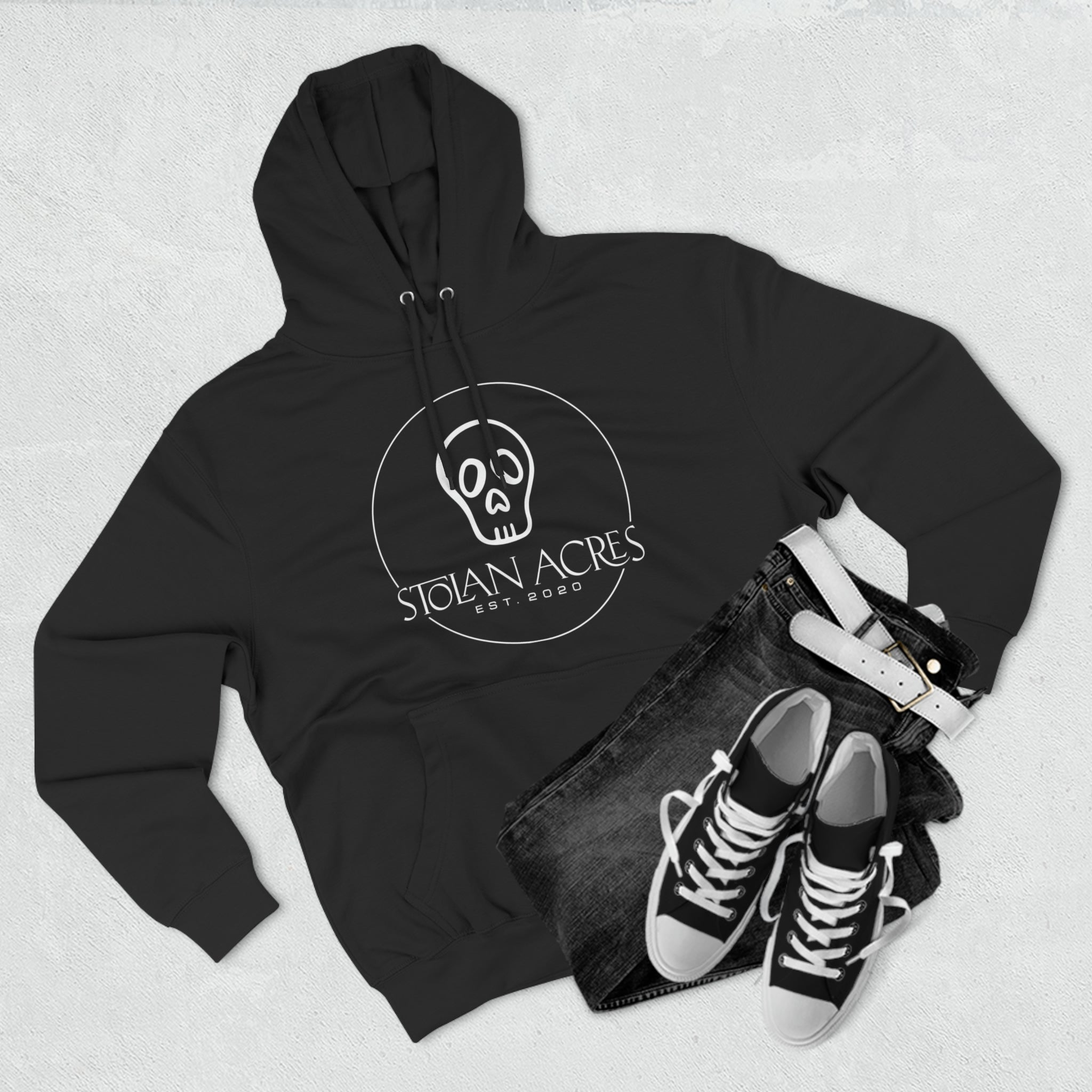 Stolan Acres Skull Hoodie