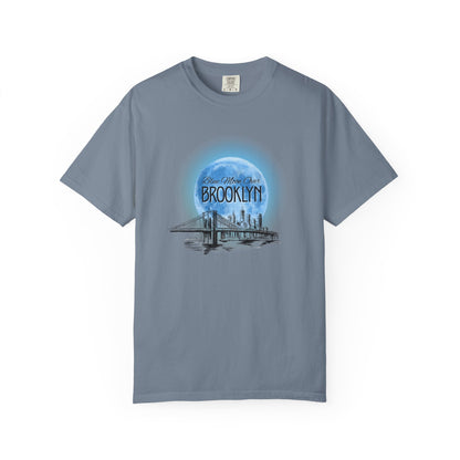 Blue Moon Over Brooklyn Tee – Made for Late Nights & Slow Mornings
