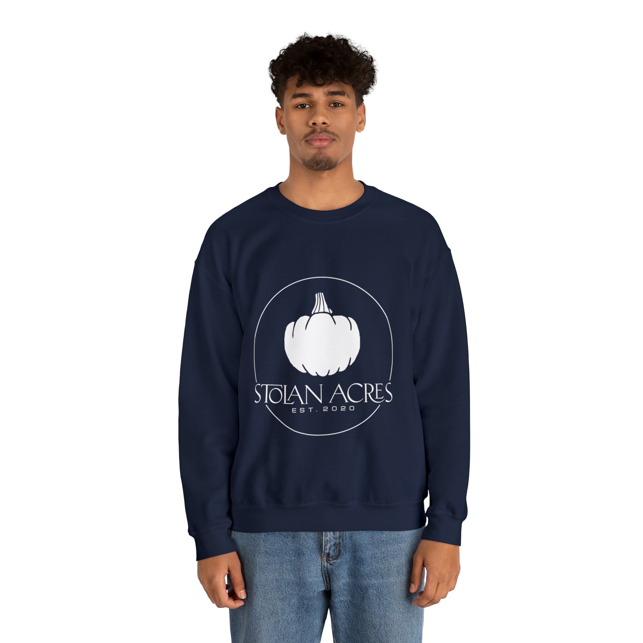 Stolan Acres Pumpkin Crewneck Sweatshirt