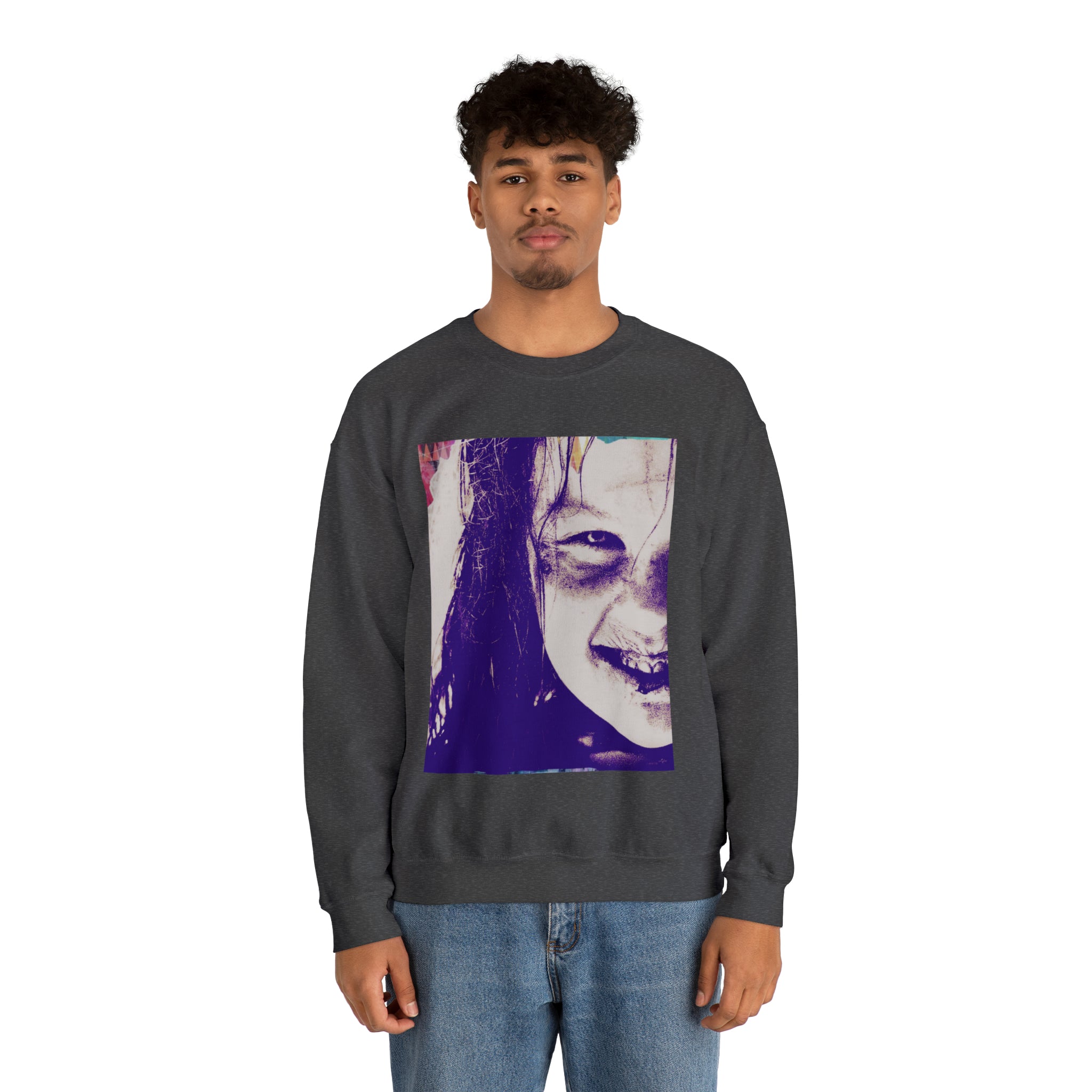 Exorcist Crewneck Sweatshirt (Purple Variant)