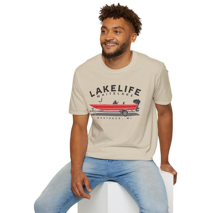 White Lake Fishing | Unisex Softstyle T-Shirt