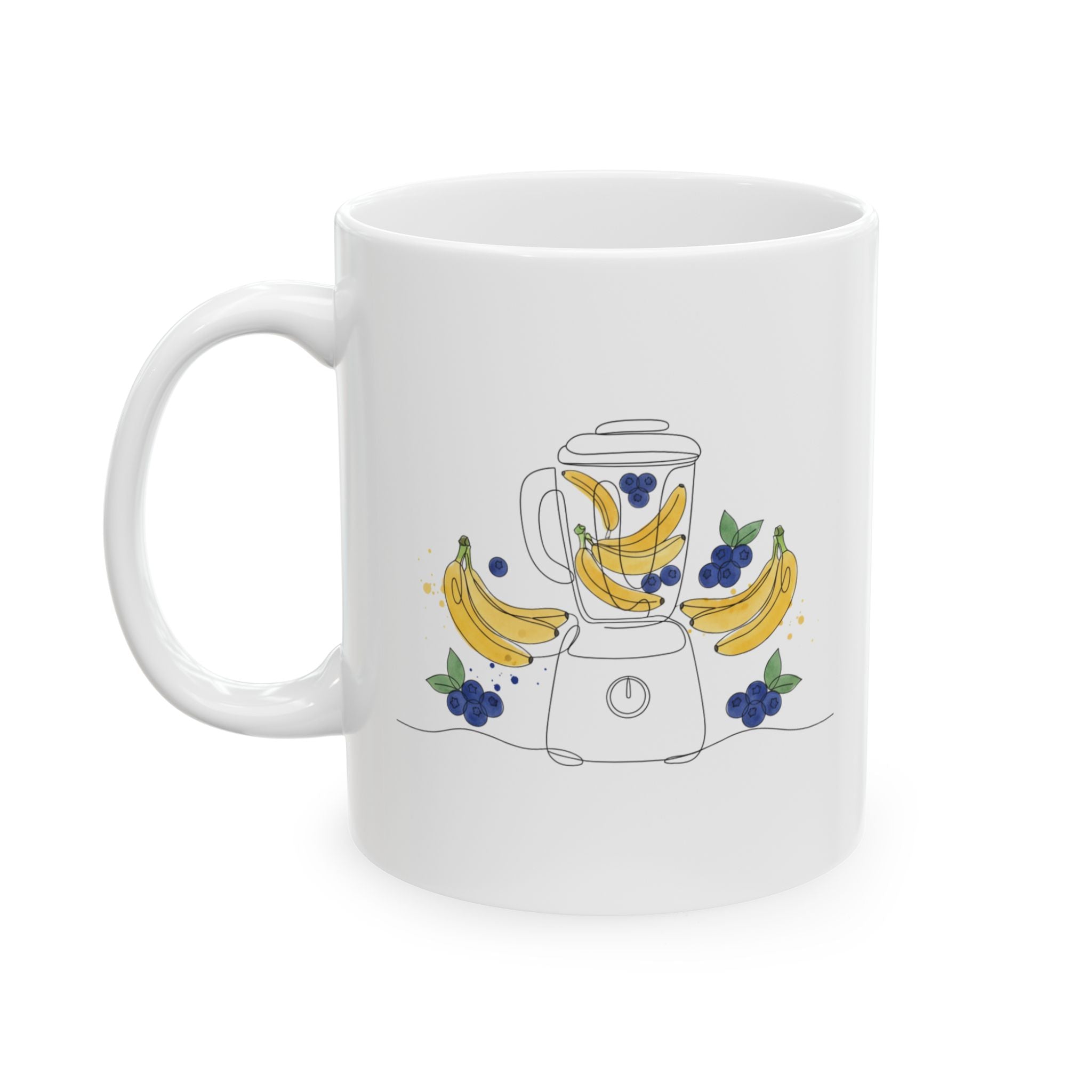 Blueberry Banana Smoothie | Cozy 11oz Ceramic Mug