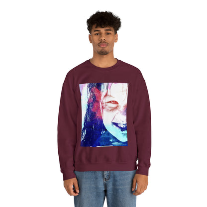 Exorcist Crewneck Sweatshirt (Pink and Navy Variant)