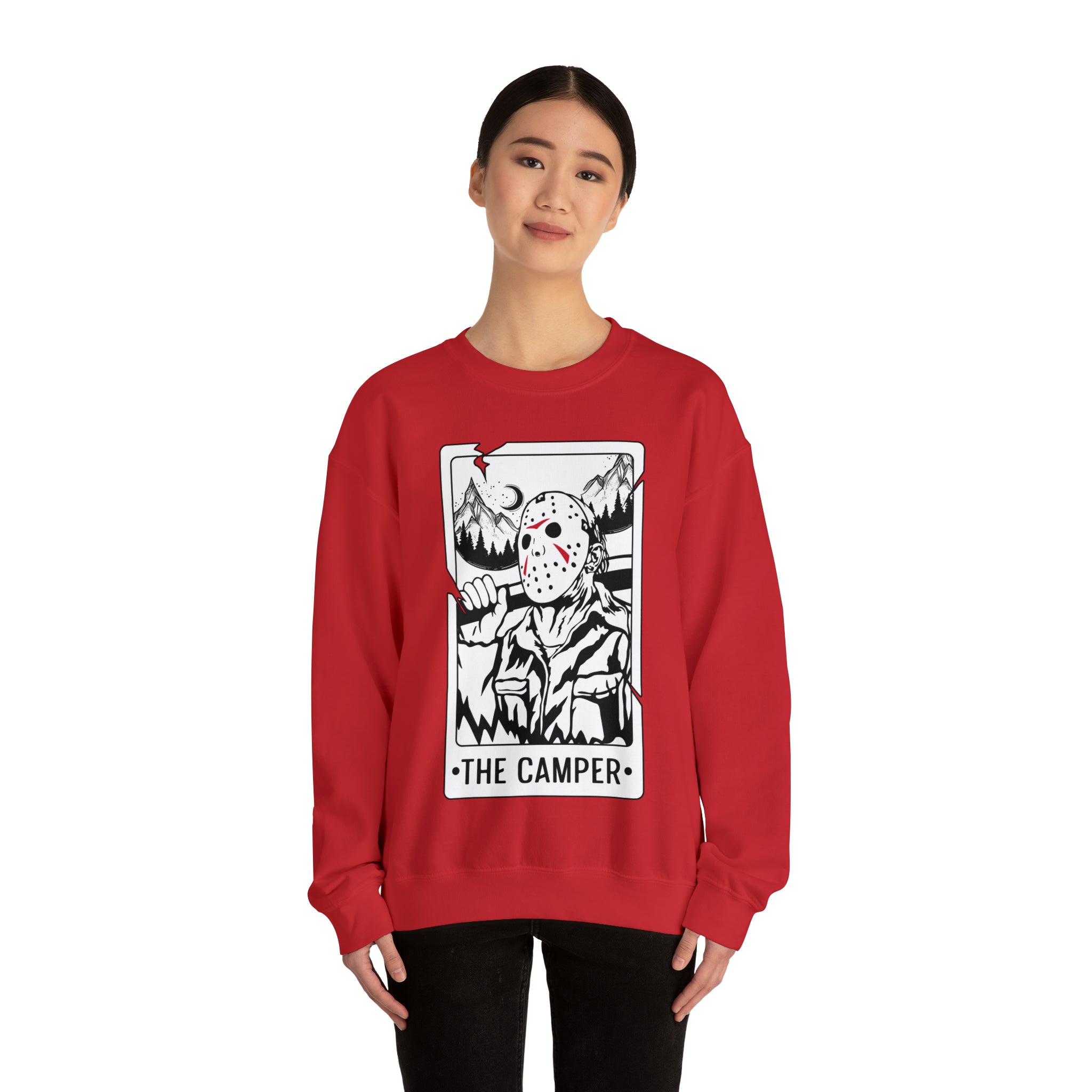 The Camper Tarot Card Crewneck Sweatshirt