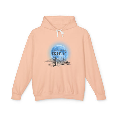 Blue Moon Over Brooklyn | Unisex Lightweight Hoodie