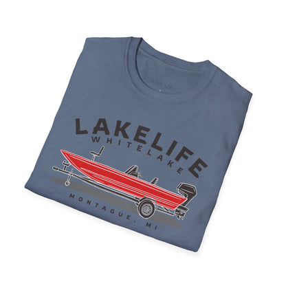 White Lake Fishing | Unisex Softstyle T-Shirt