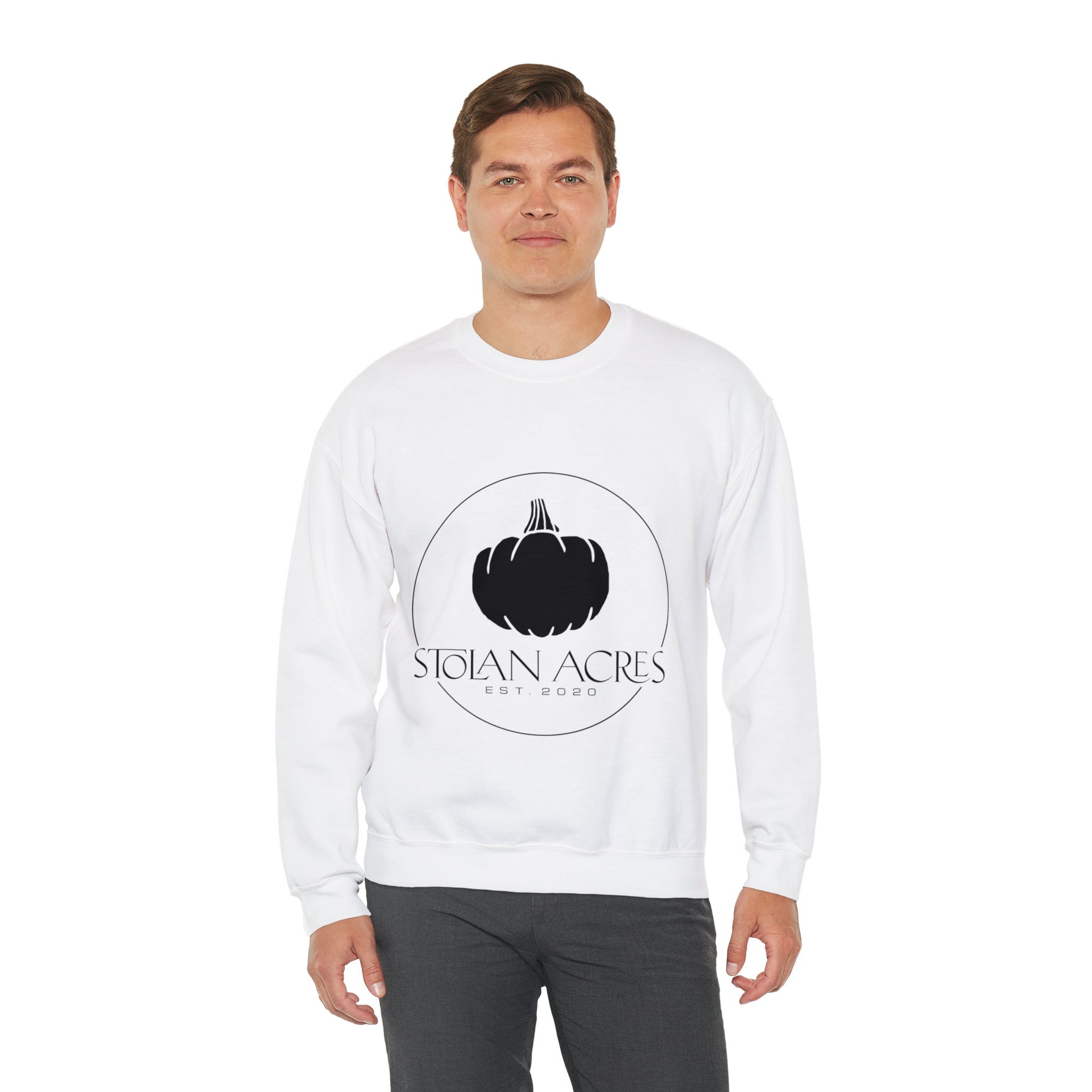Stolan Acres Pumpkin Crewneck Sweatshirt