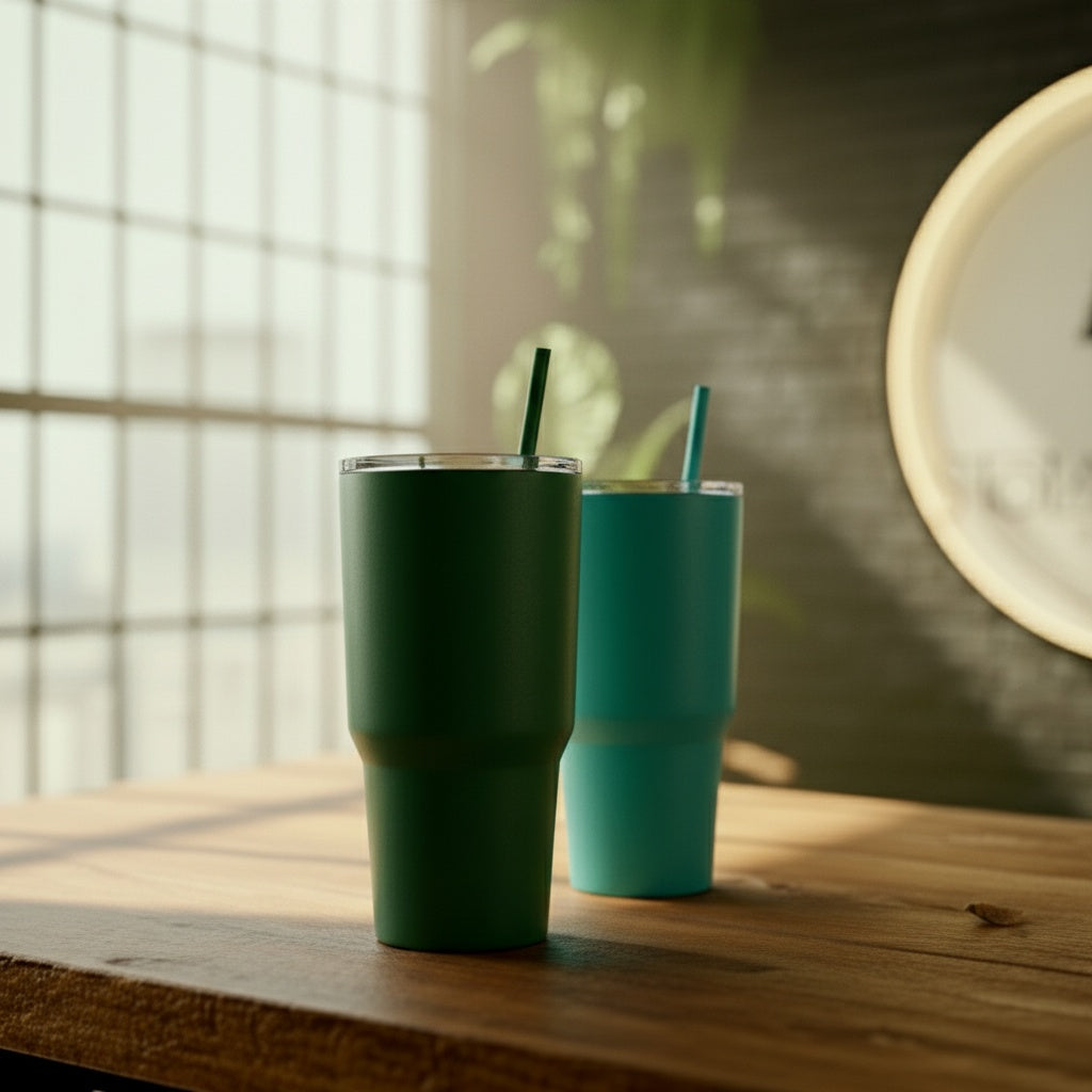 30oz Tumbler - Steel Plated