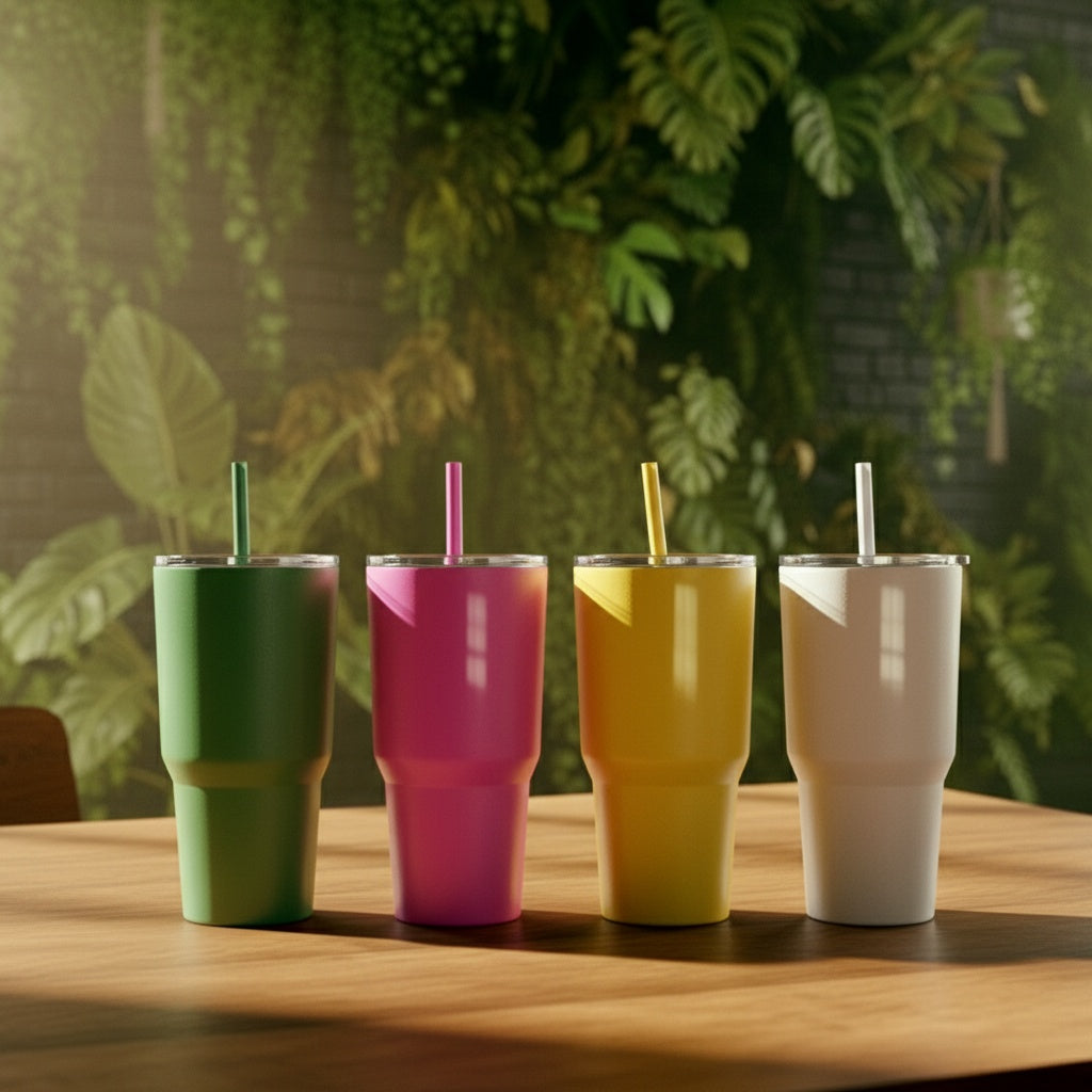 30oz Tumbler - Steel Plated