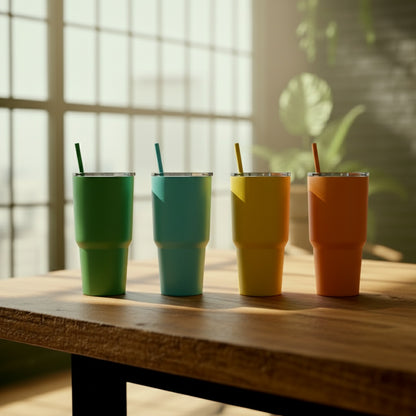 30oz Tumbler - Steel Plated