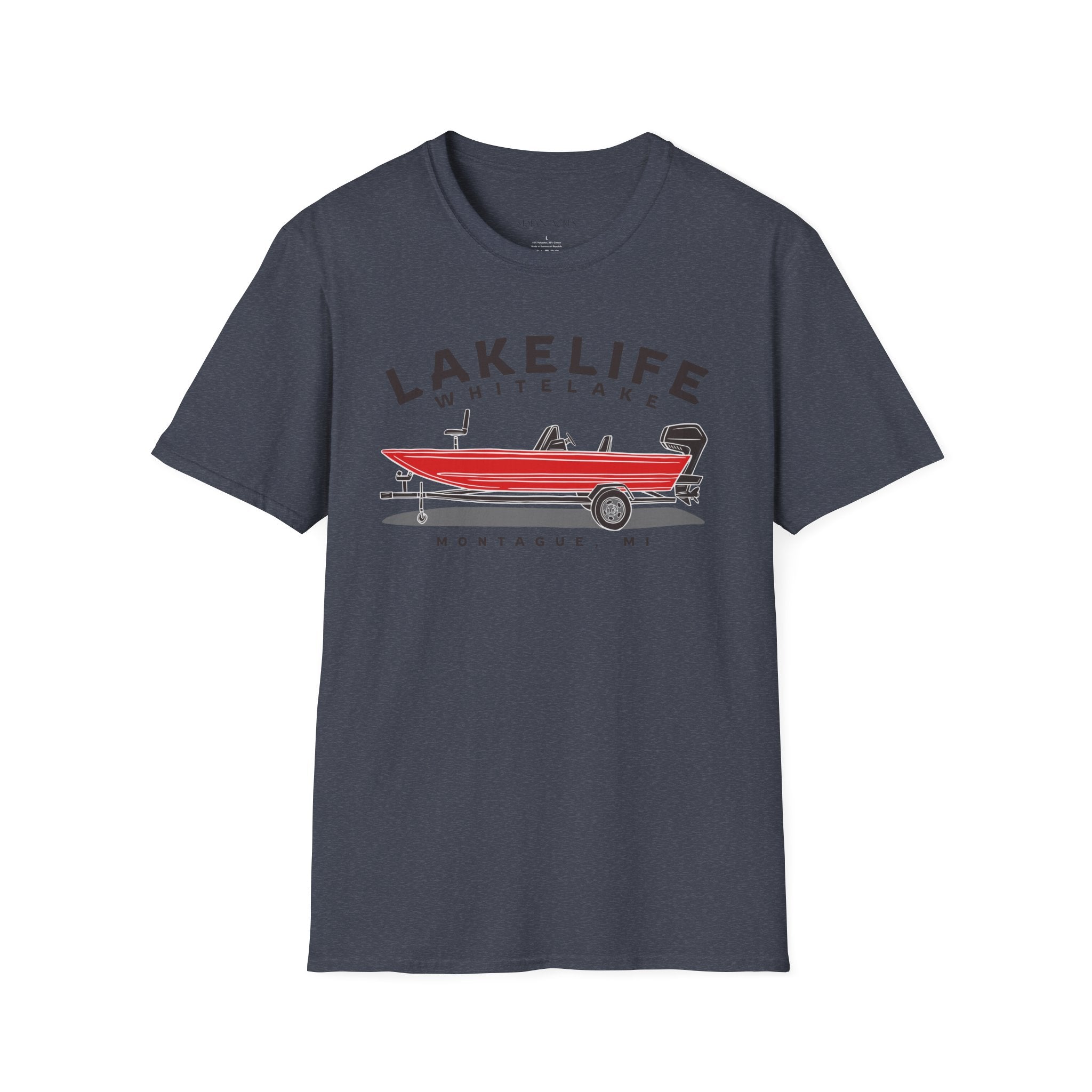 White Lake Fishing | Unisex Softstyle T-Shirt