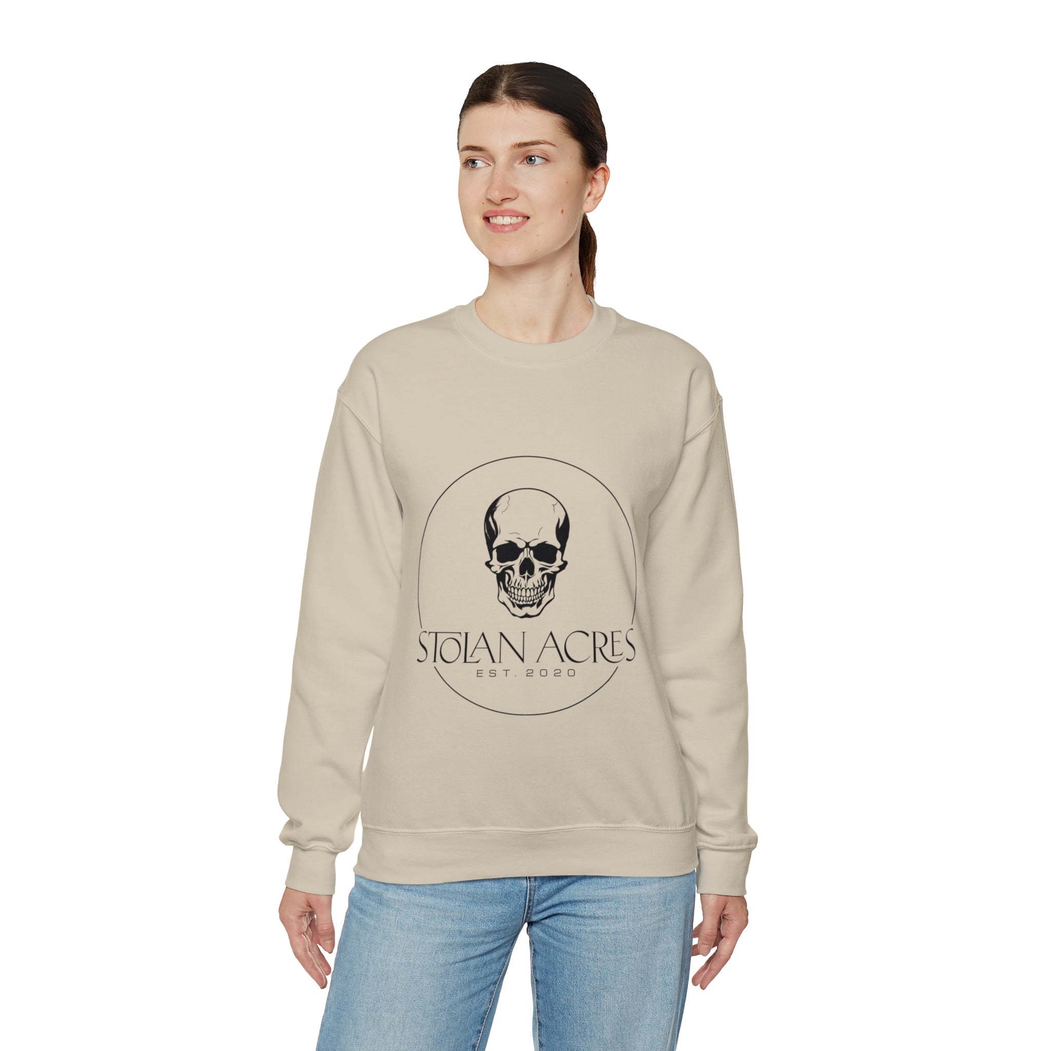 Stolan Acres Skull Crewneck Sweatshirt